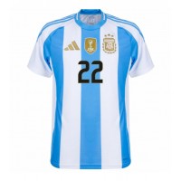 Argentinien Lautaro Martinez #22 Heimtrikot Copa America 2024 Kurzarm